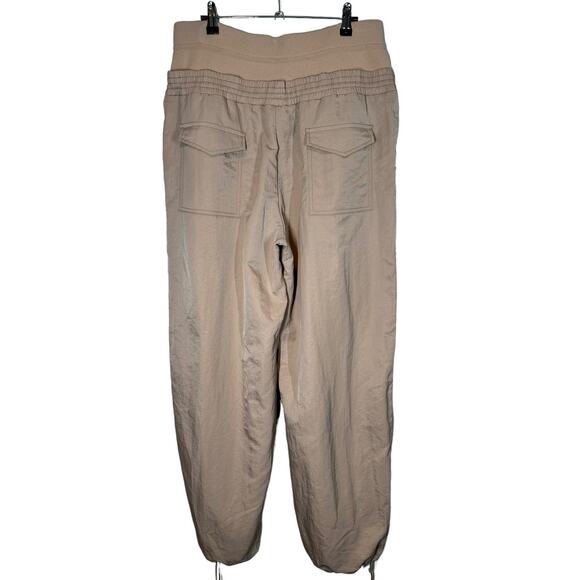 Dion Lee Double Waistband Nylon Track Pants Beige Tan 8 / 10 / Large - Picture 7 of 16